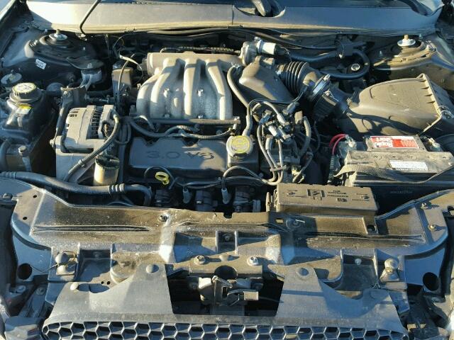 1FAFP5321YA168693 - 2000 FORD TAURUS SE BLACK photo 7