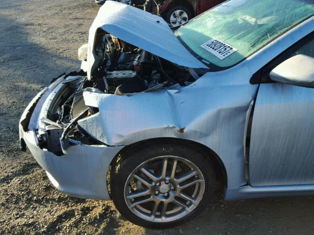 JTKDE177060093583 - 2006 TOYOTA SCION TC 蓝色 照片 9