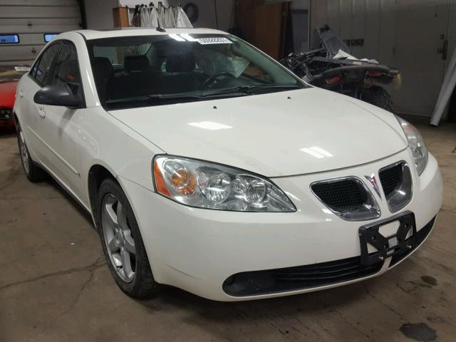 1G2ZG57NX84178833 - 2008 PONTIAC G6 BASE WHITE photo 1