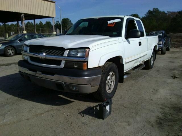 2GCEK19T831360421 - 2003 CHEVROLET SILVERADO WHITE photo 2