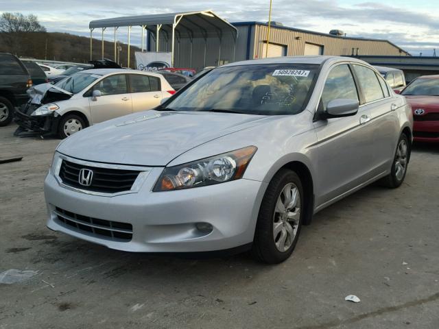 1HGCP36838A002890 - 2008 HONDA ACCORD EXL SILVER photo 2