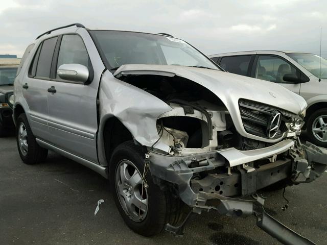 4JGAB57E43A457997 - 2003 MERCEDES-BENZ ML 350 SILVER photo 1