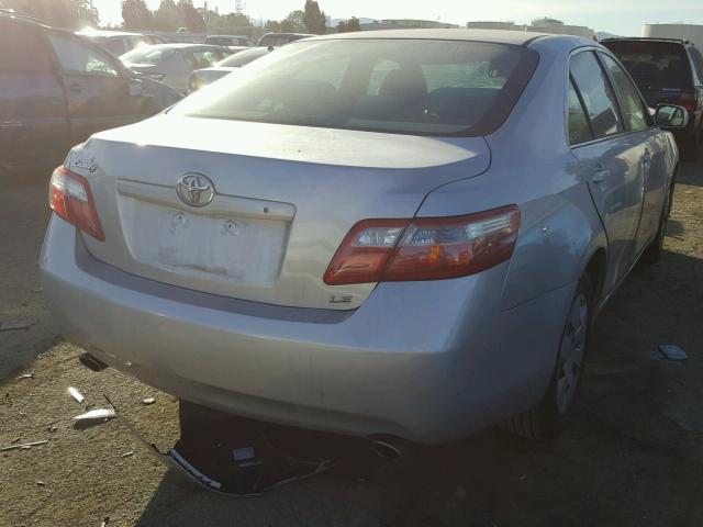 4T1BK46K48U064786 - 2008 TOYOTA CAMRY LE SILVER photo 4