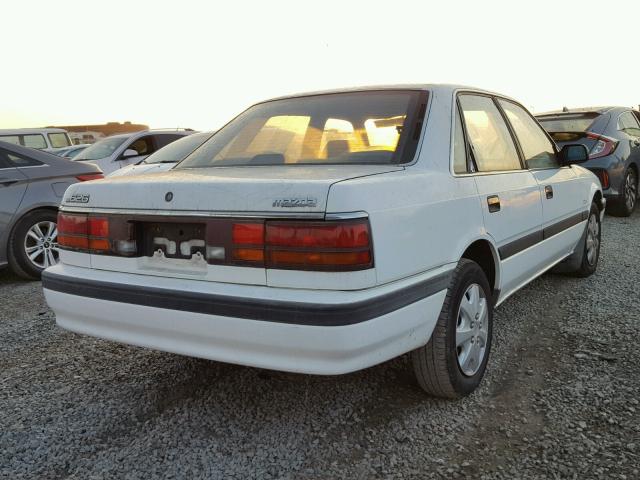 1YVGD22B6M5192119 - 1991 MAZDA 626 DX WHITE photo 4