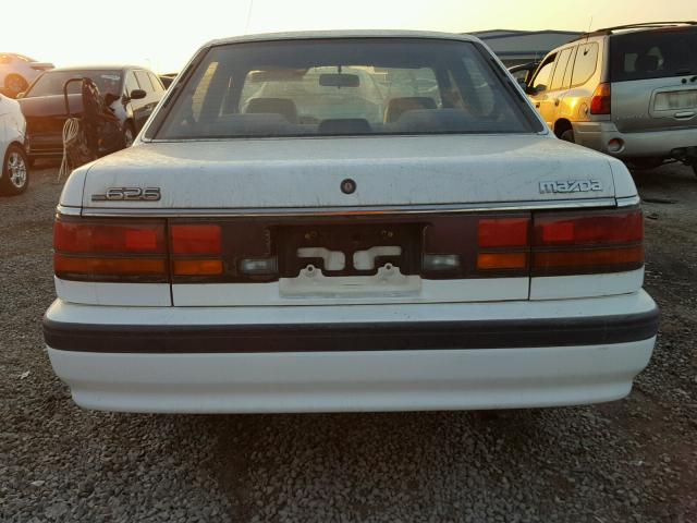 1YVGD22B6M5192119 - 1991 MAZDA 626 DX WHITE photo 9