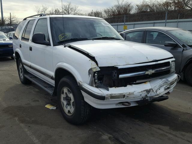 1GNDT13W4SK213689 - 1995 CHEVROLET BLAZER WHITE photo 1