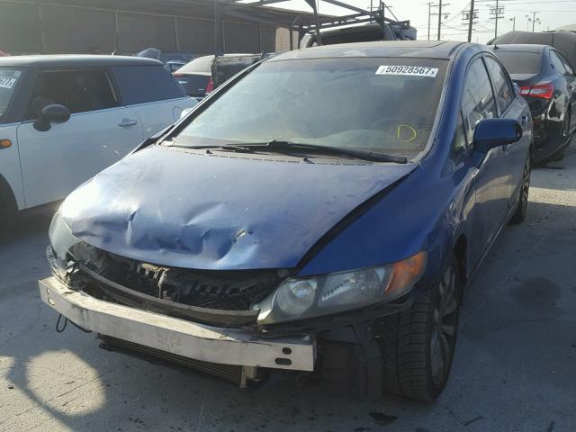 2HGFA5E52AH700450 - 2010 HONDA CIVIC SI BLUE photo 2