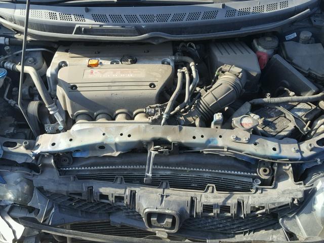 2HGFA5E52AH700450 - 2010 HONDA CIVIC SI BLUE photo 7