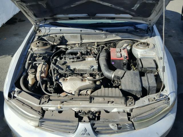 4A3AA46G42E148538 - 2002 MITSUBISHI GALANT ES GRAY photo 7