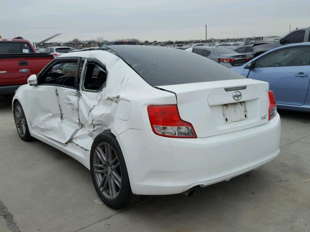 JTKJF5C75C3041454 - 2012 TOYOTA SCION TC 白色 照片 3