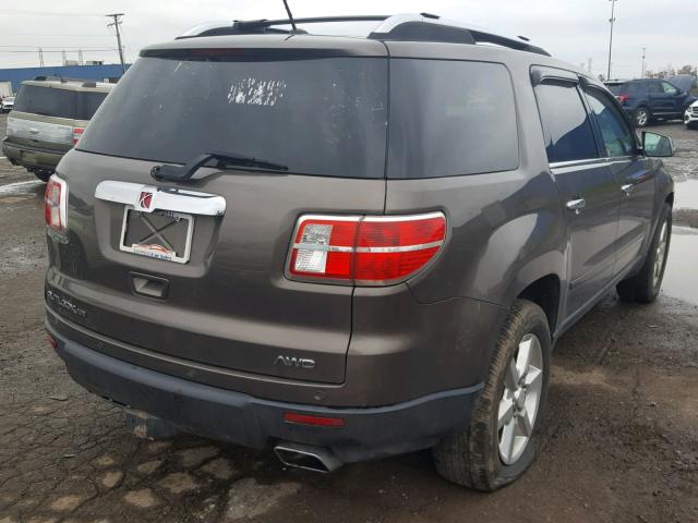 5GZEV33747J113938 - 2007 SATURN OUTLOOK SP ყავისფერი ფოტო 4