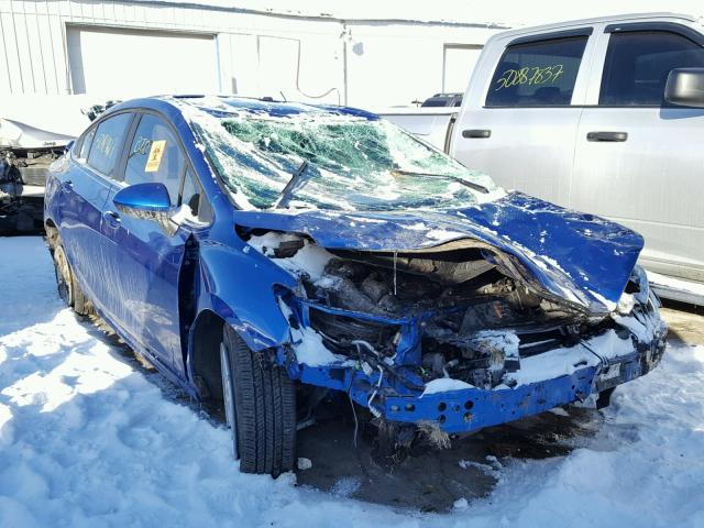 1G1BE5SM7G7328789 - 2016 CHEVROLET CRUZE LT BLUE photo 1