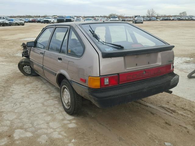 JT2AE82LXH3451581 - 1987 TOYOTA COROLLA DL GOLD photo 3