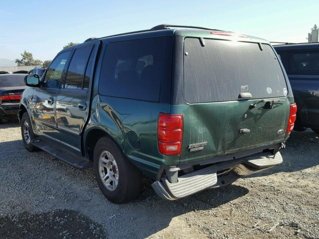 1FMRU1768XLB12626 - 1999 FORD EXPEDITION GREEN photo 3