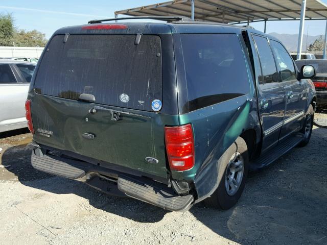 1FMRU1768XLB12626 - 1999 FORD EXPEDITION GREEN photo 4