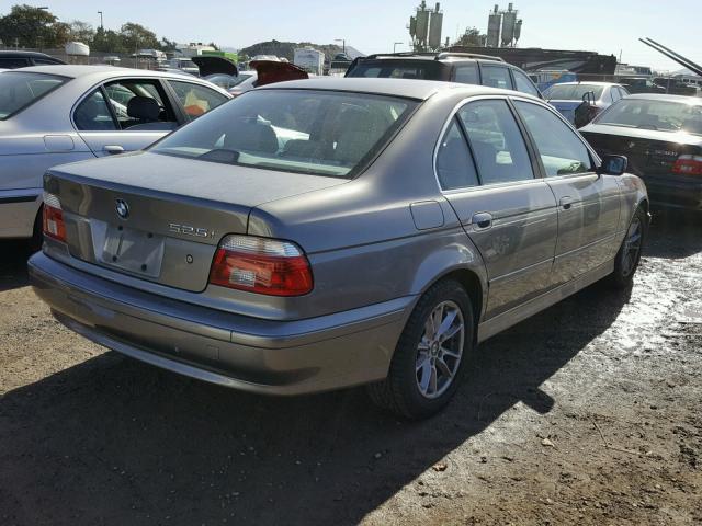 WBADT43483G034212 - 2003 BMW 525 I AUTO GRAY photo 4