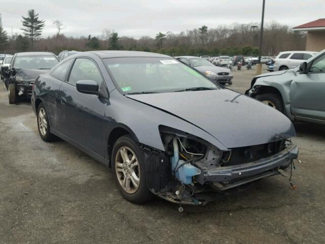 1HGCM72716A014837 - 2006 HONDA ACCORD EX CHARCOAL photo 1