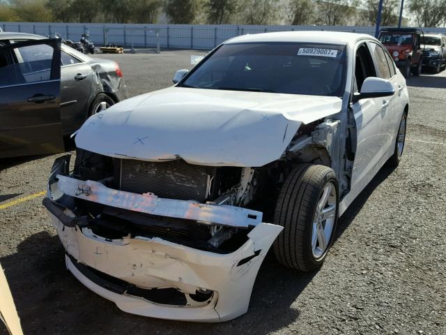 WBA3B1C55FK136056 - 2015 BMW 320 I WHITE photo 2