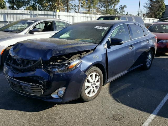 4T1BK1EB1EU094310 - 2014 TOYOTA AVALON BAS BLUE photo 2