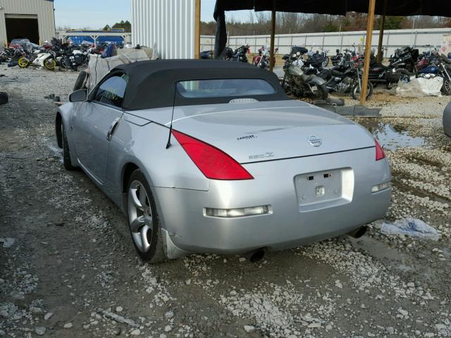 JN1AZ36A86M452133 - 2006 NISSAN 350Z ROADS SILVER photo 3