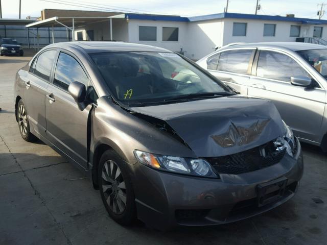 19XFA1F84AE058387 - 2010 HONDA CIVIC EX BROWN photo 1