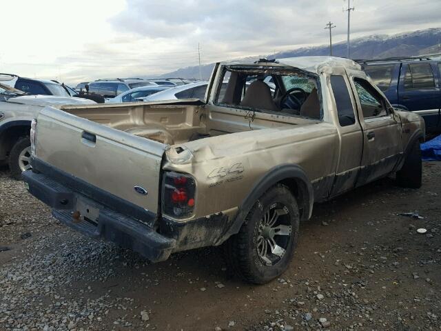 1FTZR15X8YPB60154 - 2000 FORD RANGER SUP TAN photo 4