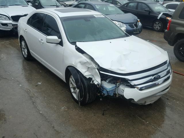 3FAHP0JA1BR195847 - 2011 FORD FUSION SEL WHITE photo 1