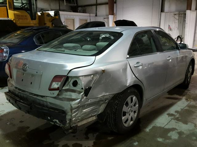 4T4BF3EK4AR034912 - 2010 TOYOTA CAMRY BASE SILVER photo 4