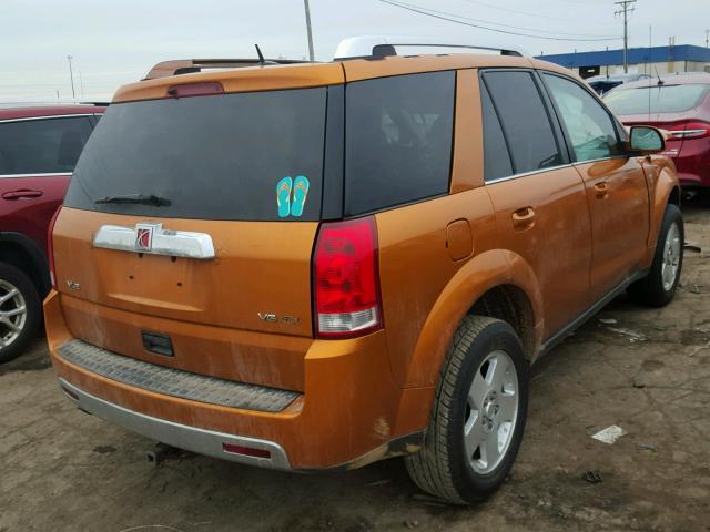 5GZCZ534X6S819916 - 2006 SATURN VUE ORANGE photo 4