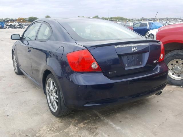 JTKDE167470192233 - 2007 TOYOTA SCION BLUE photo 3