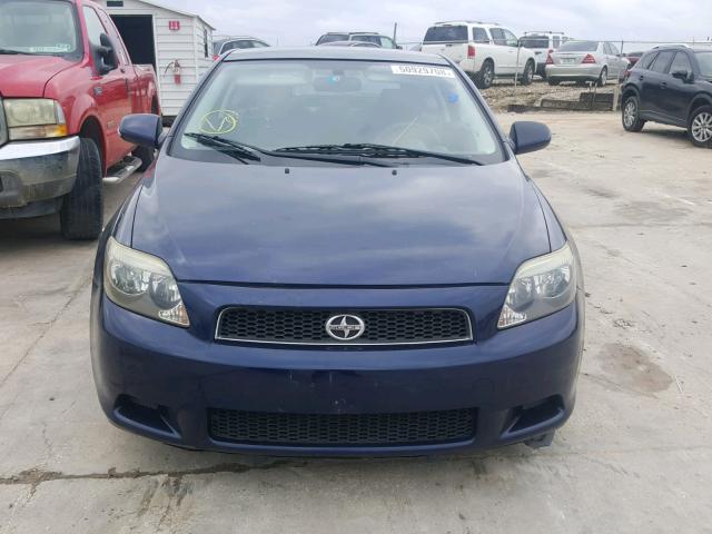 JTKDE167470192233 - 2007 TOYOTA SCION BLUE photo 9