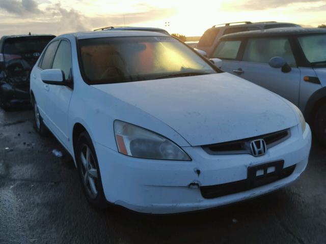 JHMCM566X3C023412 - 2003 HONDA ACCORD EX WHITE photo 1