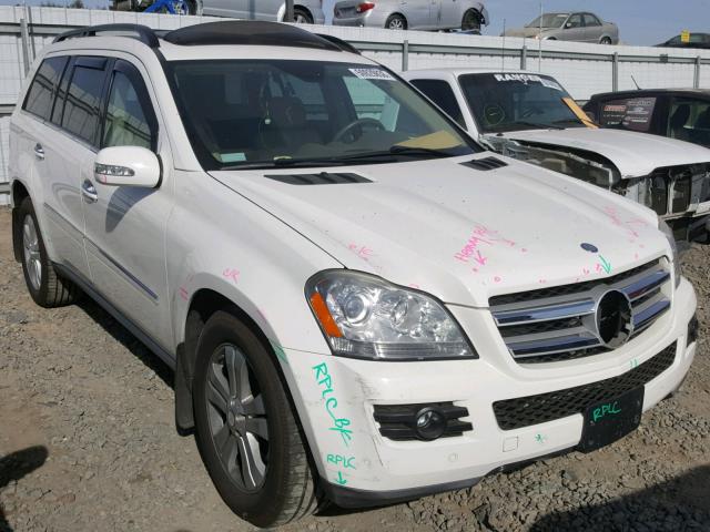 4JGBF22E97A281534 - 2007 MERCEDES-BENZ GL 320 CDI WHITE photo 1