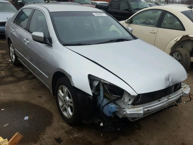 1HGCM56366A105288 - 2006 HONDA ACCORD SE SILVER photo 1