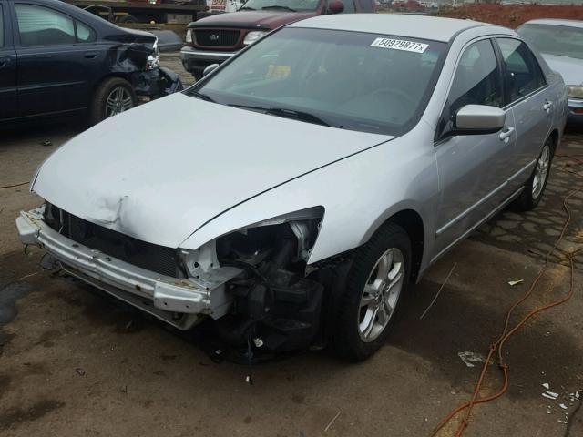 1HGCM56366A105288 - 2006 HONDA ACCORD SE SILVER photo 2