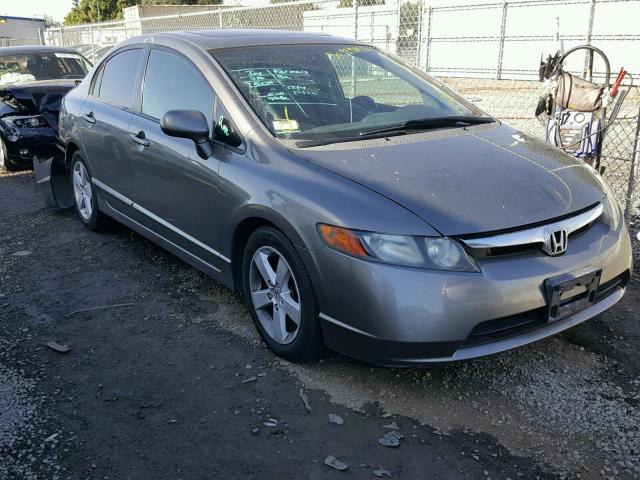 2HGFA16847H303784 - 2007 HONDA CIVIC EX GRAY photo 1