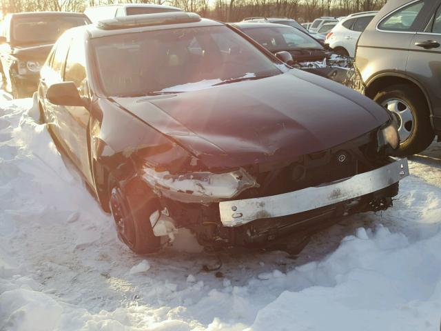 JH4CU26689C032438 - 2009 ACURA TSX MAROON photo 1