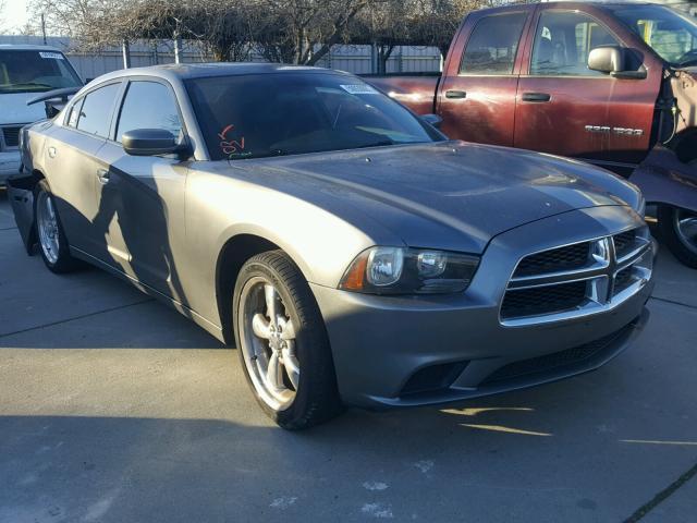 2B3CL3CG7BH587344 - 2011 DODGE CHARGER GRAY photo 1