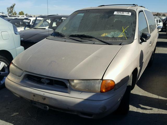 2FMZA5142WBD81873 - 1998 FORD WINDSTAR W TAN photo 2