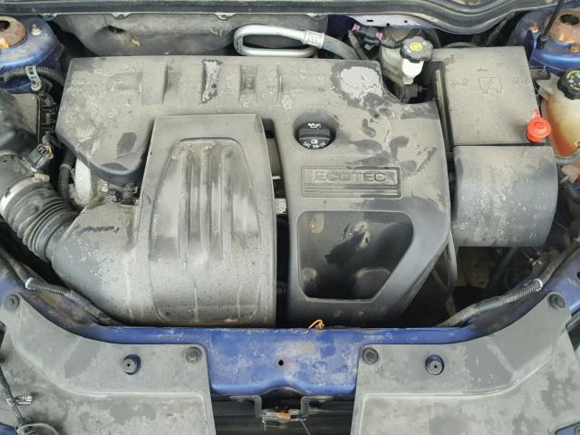 1G1AL15F177118230 - 2007 CHEVROLET COBALT LT BLUE photo 7