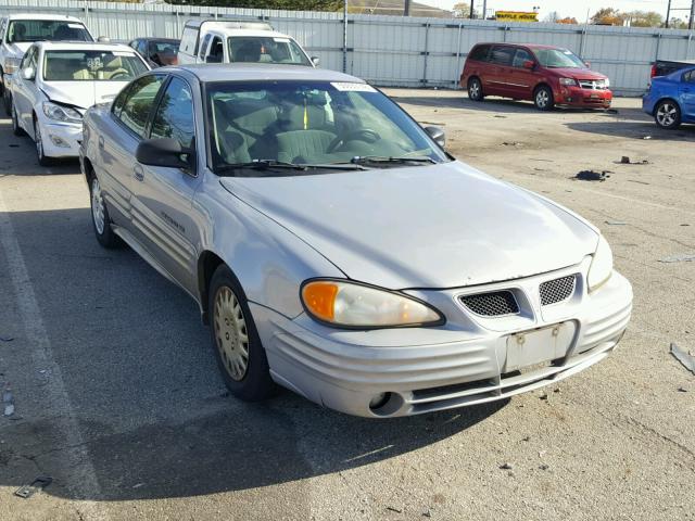 1G2NE52T2YM876184 - 2000 PONTIAC GRAND AM S ვერცხლისფერი ფოტო 1