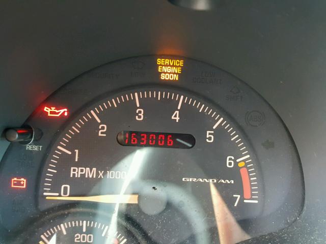 1G2NE52T2YM876184 - 2000 PONTIAC GRAND AM S ვერცხლისფერი ფოტო 8