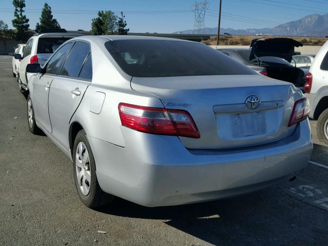 4T1BE46K57U075401 - 2007 TOYOTA CAMRY NEW SILVER photo 3