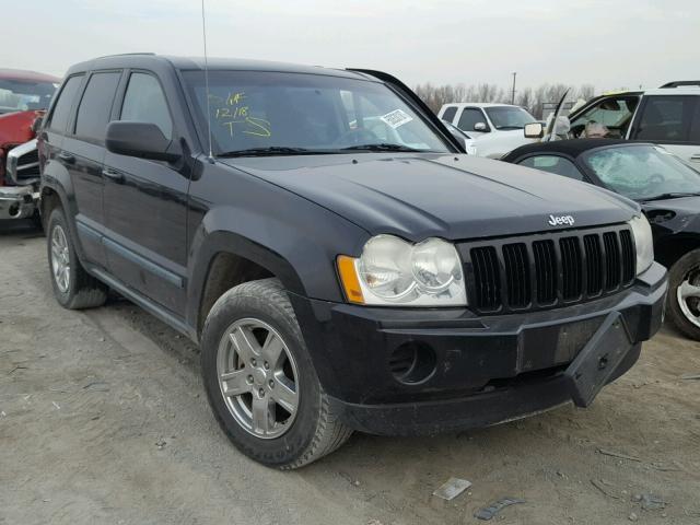 1J8GR48K97C662579 - 2007 JEEP GRAND CHER BLACK photo 1