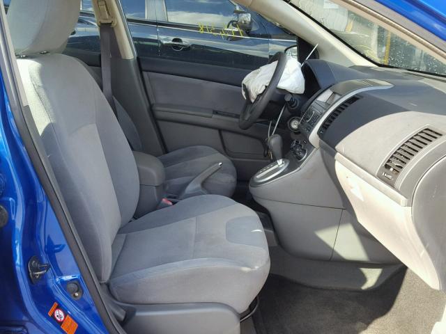 3N1AB61E99L663078 - 2009 NISSAN SENTRA 2.0 BLUE photo 5