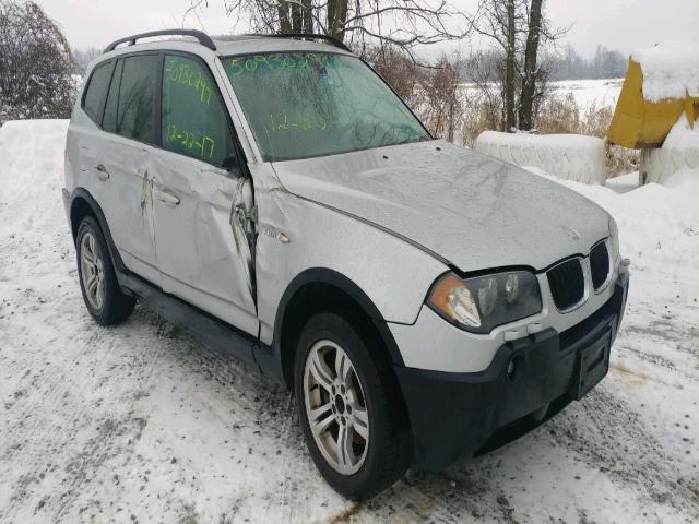 WBXPA93495WD14884 - 2005 BMW X3 3.0I SILVER photo 1