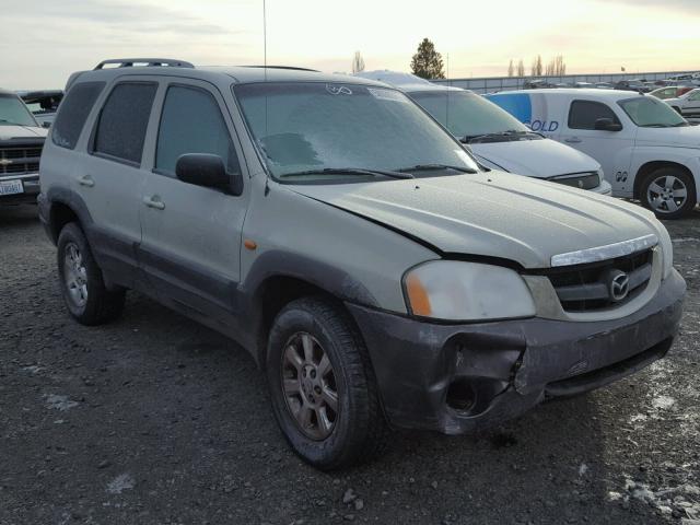 4F2CZ96144KM20734 - 2004 MAZDA TRIBUTE ES BROWN photo 1