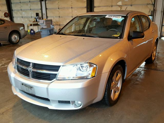 1B3LC56R38N581629 - 2008 DODGE AVENGER SX SILVER photo 2