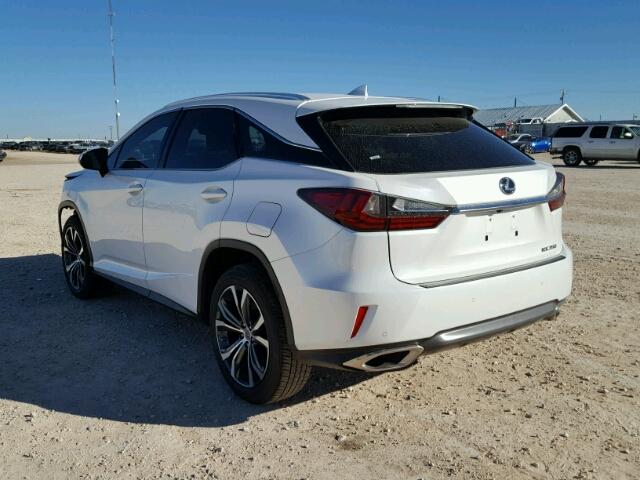 2T2ZZMCA4HC070901 - 2017 LEXUS RX 350 WHITE photo 3