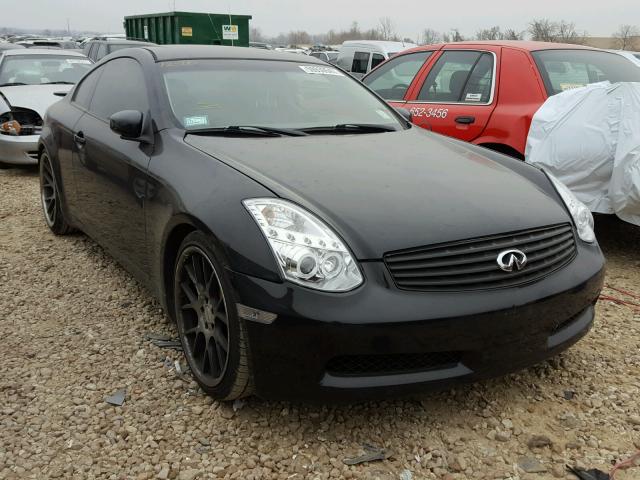 JNKCV54E04M305108 - 2004 INFINITI G35 BLACK photo 1